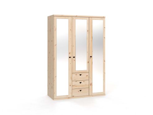 Zirbenschrank „Sandra“ 3-türig