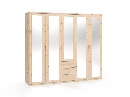 Zirbenschrank „Sandra“ 5-türig