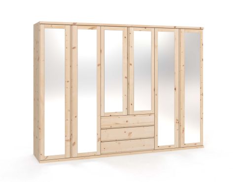 Zirbenschrank „Sandra“ 6-türig