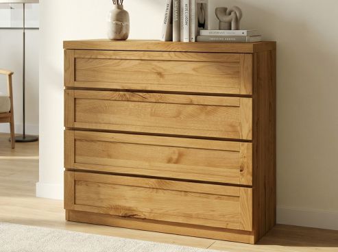 Wildeichenkommode "Susanne" 100 cm