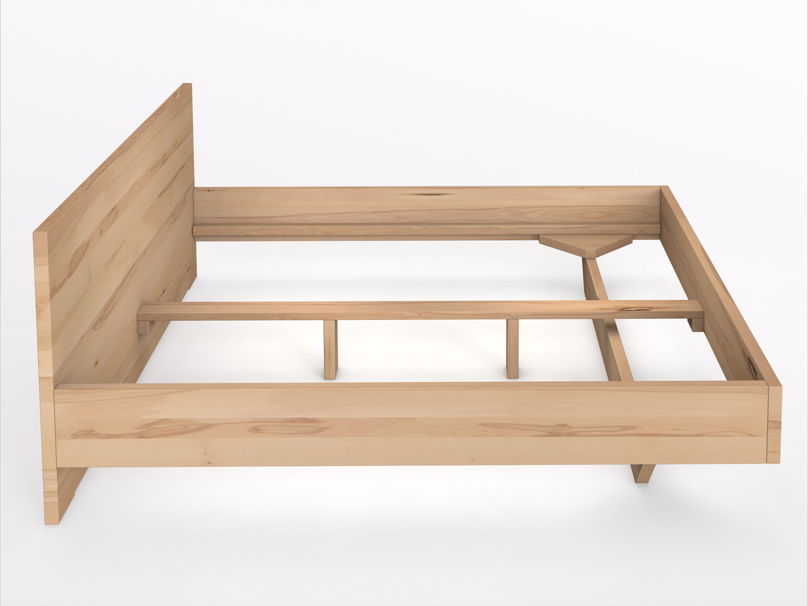 Konstruktion aus reinem Massivholz