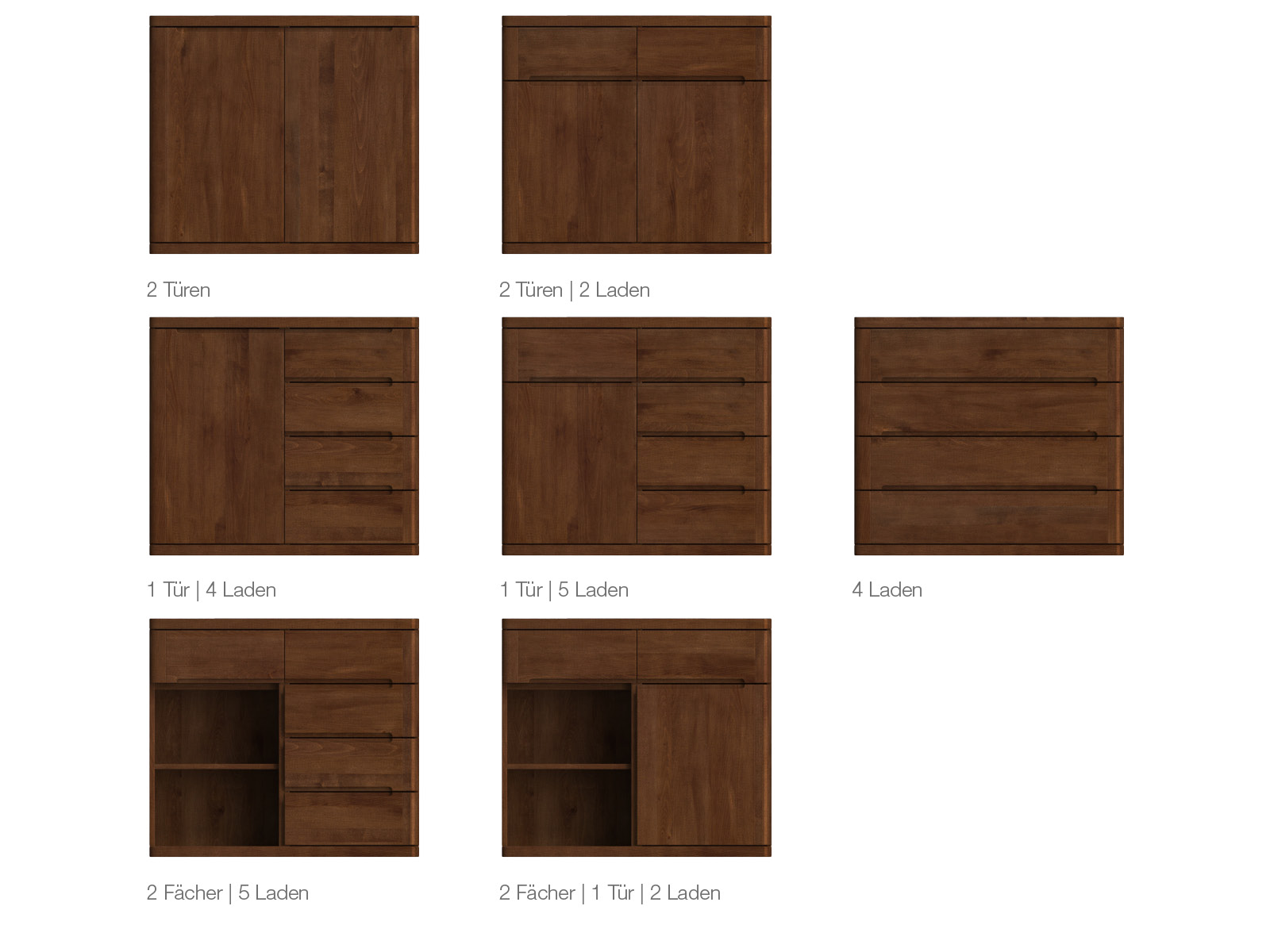 Übersicht der Ausführungen 