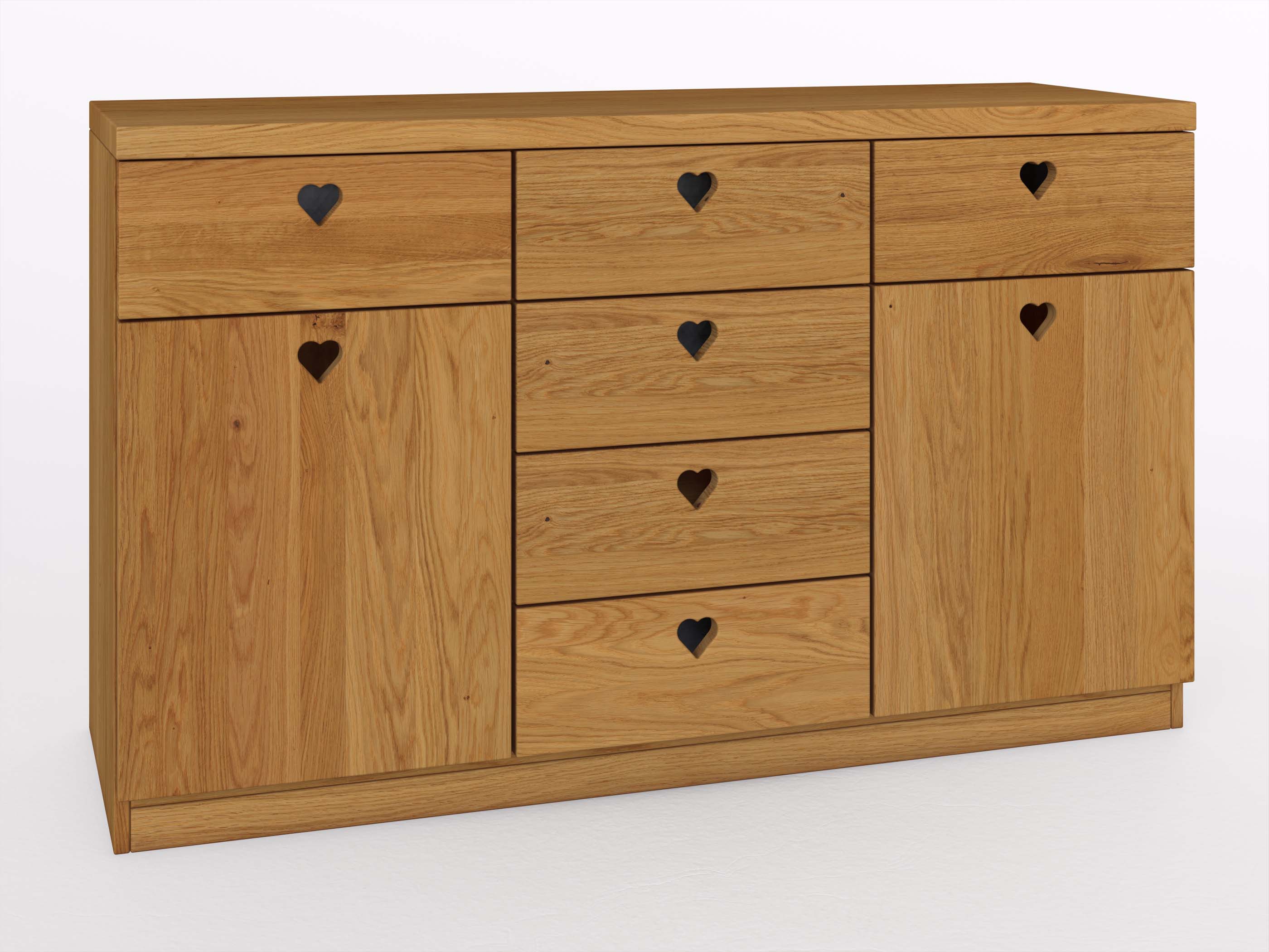Massivholzkommode „Heidi“ 150 cm