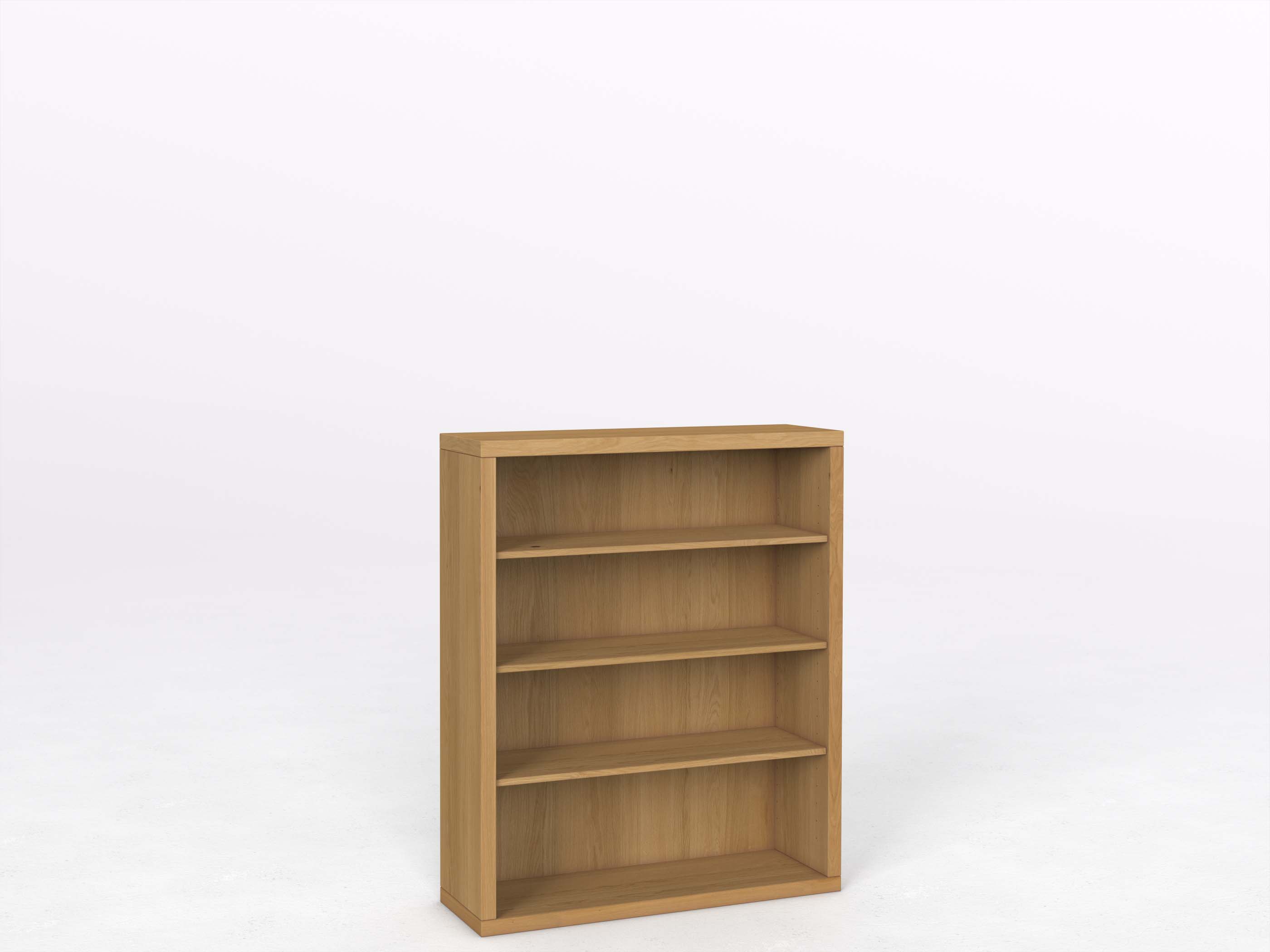 Eichenregal Hell „Ingrid“ 100 cm, Höhe 120 cm