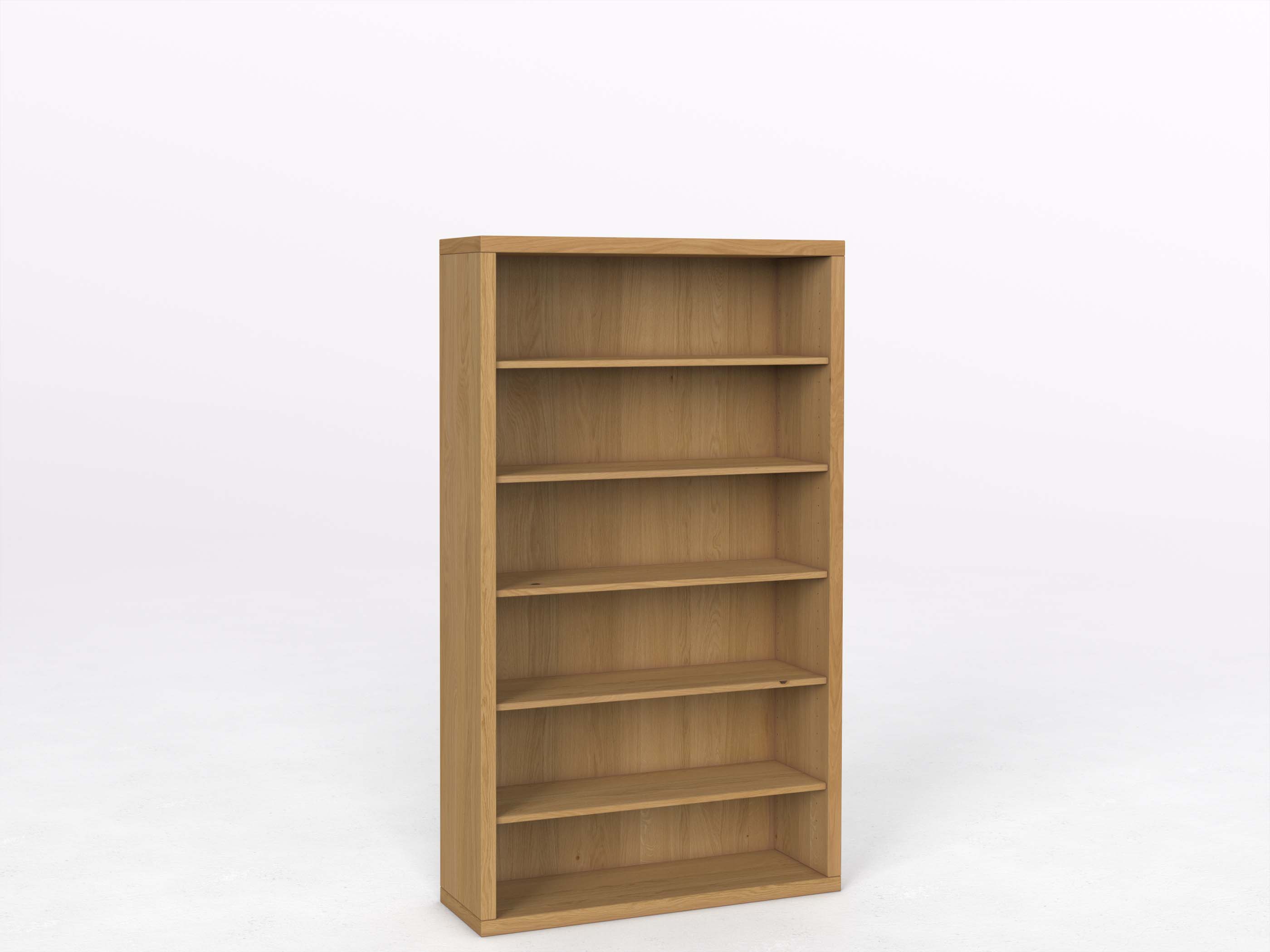 Eichenregal Hell „Ingrid“ 100 cm, Höhe 169 cm