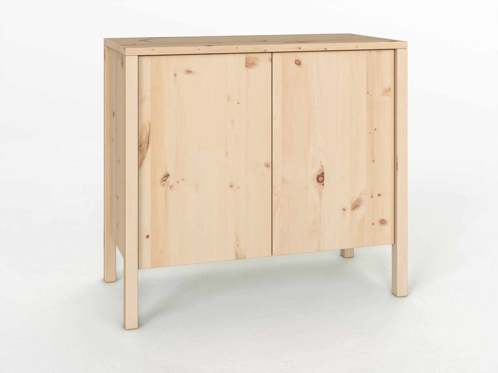Zirbenkommode „Gustav“ 100 cm, Grifflos