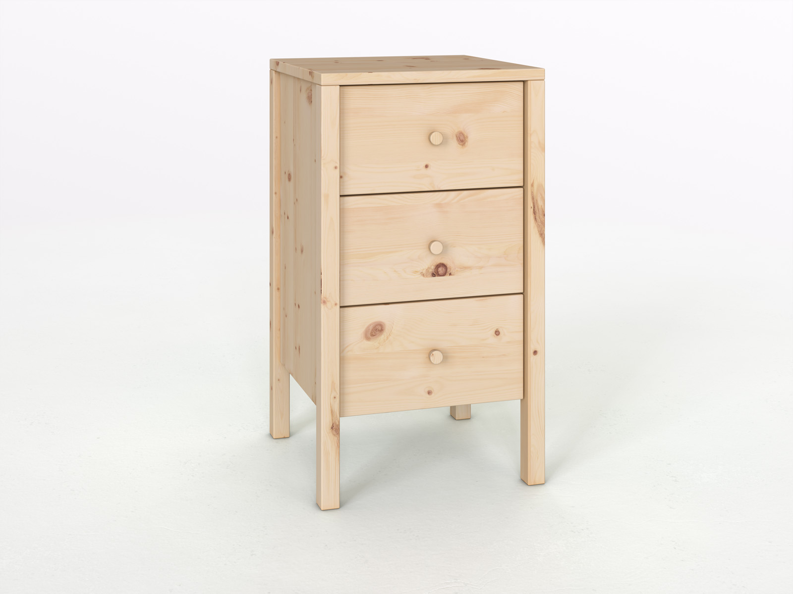 Zirbenkommode „Gustav“ 50 cm mit Griff: Kaspar