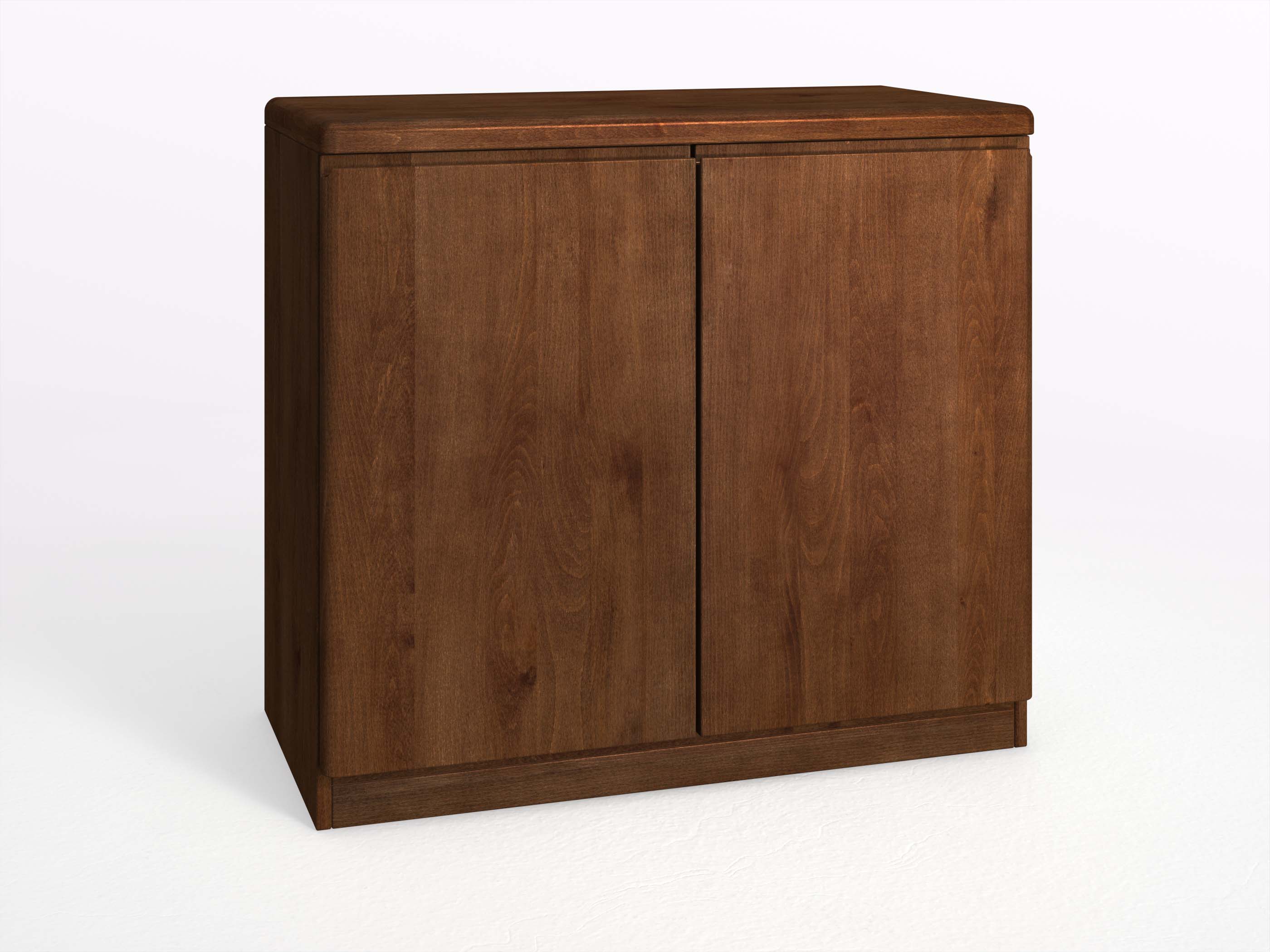 Buchenkommode Dunkel „Norbert“ mit 2 Türen