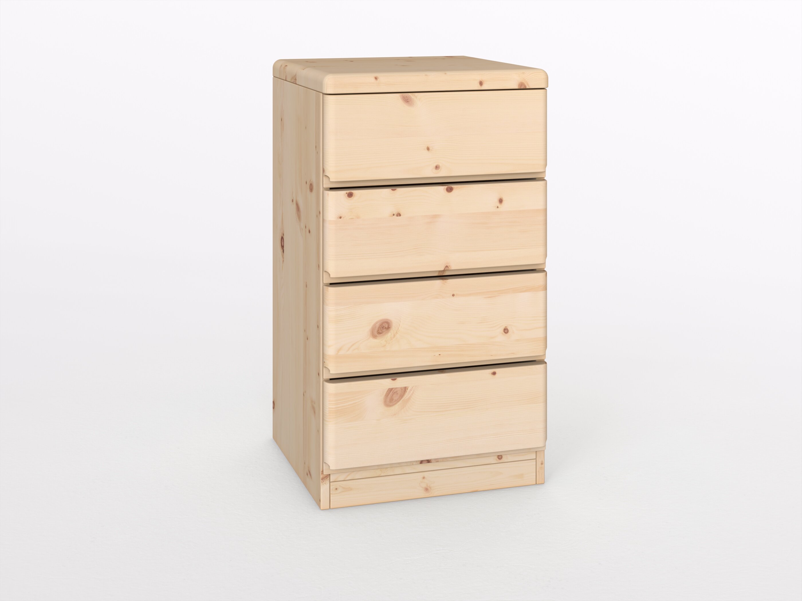 Zirbenkommode "Norbert" mit 4 Laden, 50 cm breit