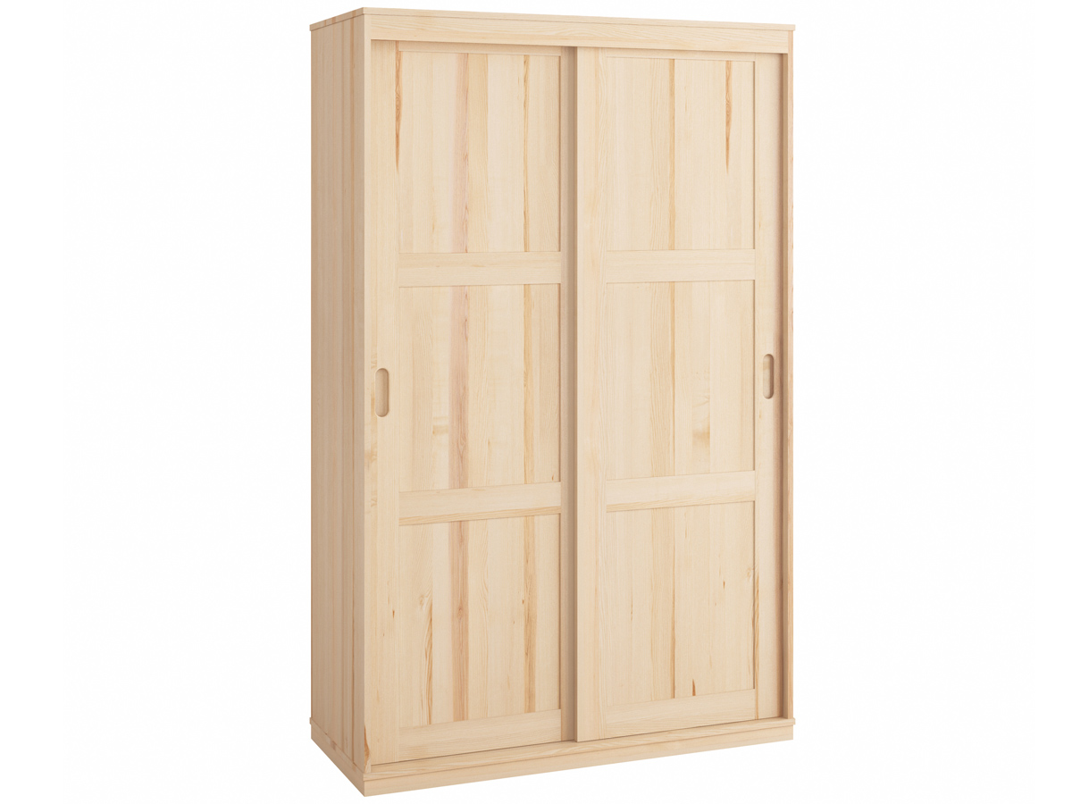 Schiebetürenschrank aus Eschenholz "Robert" 2-türig, Höhe 235 cm
