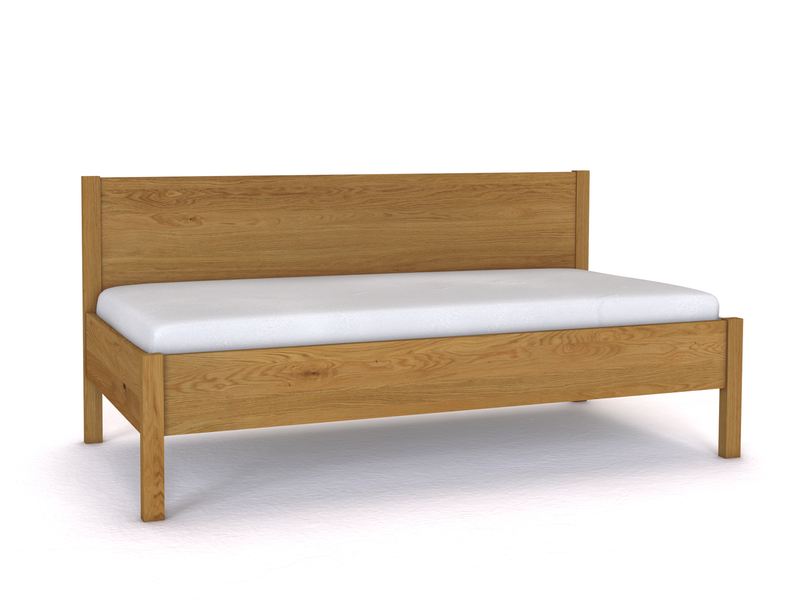 Sofabett „Melanie“ aus Massivholz in den Maßen 90 x 200 cm - ohne Armlehne