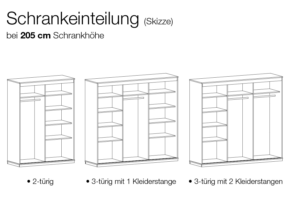Schiebetürenschrank „Robert“ Massivholz