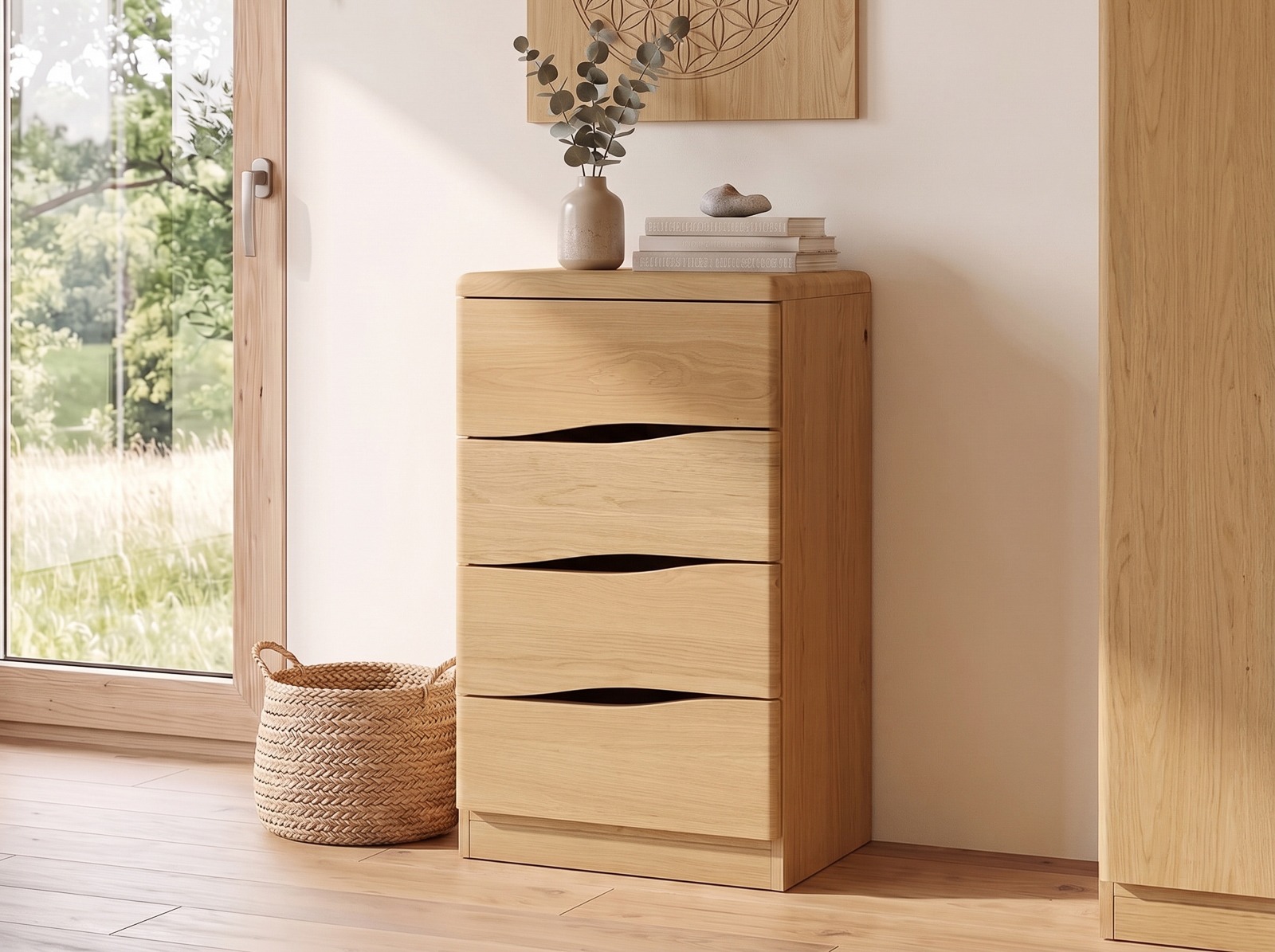 Kommode Eiche „Sophie“ 50 cm