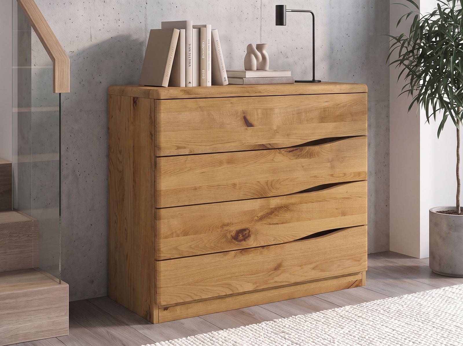 Kommode Eiche „Sophie“ 100 cm