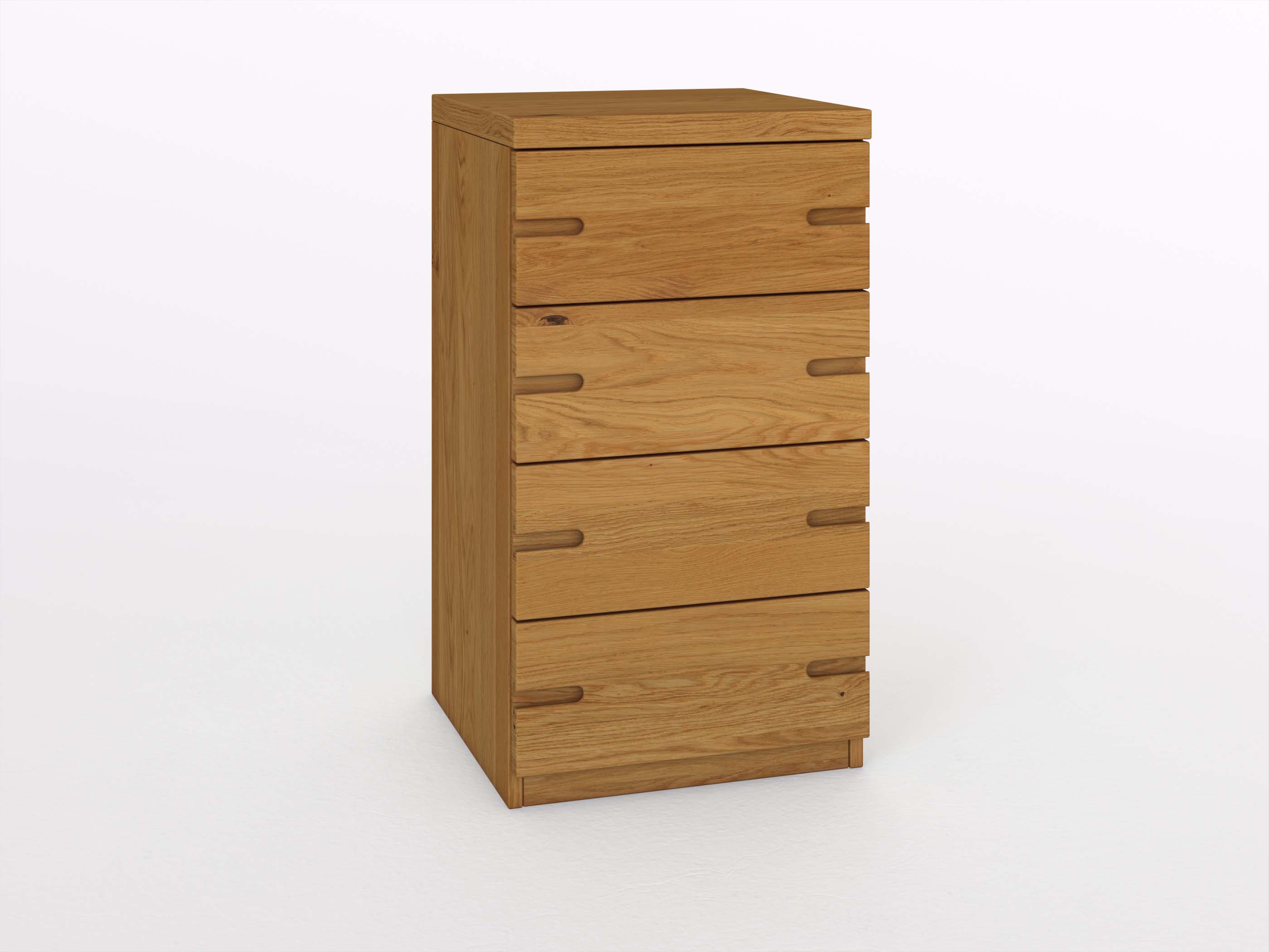 Massivholzkommode „Stefan“ 50 cm