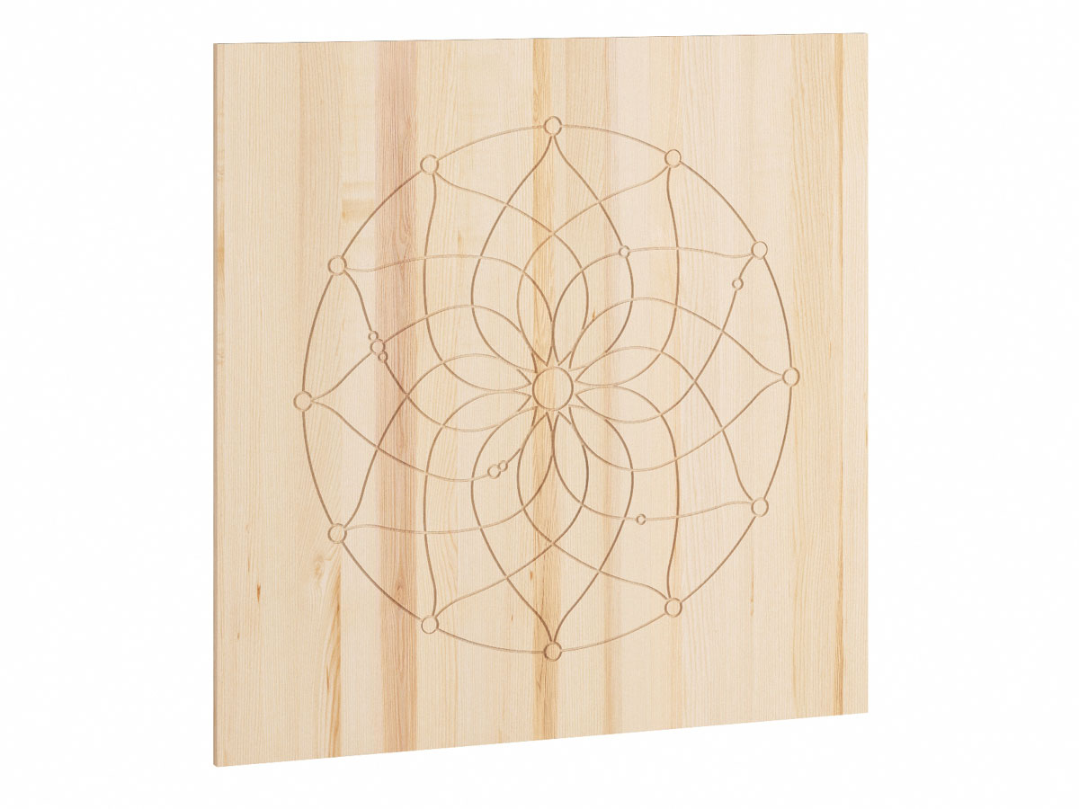Wandbild mit Traumfänger 95 x 95 cm