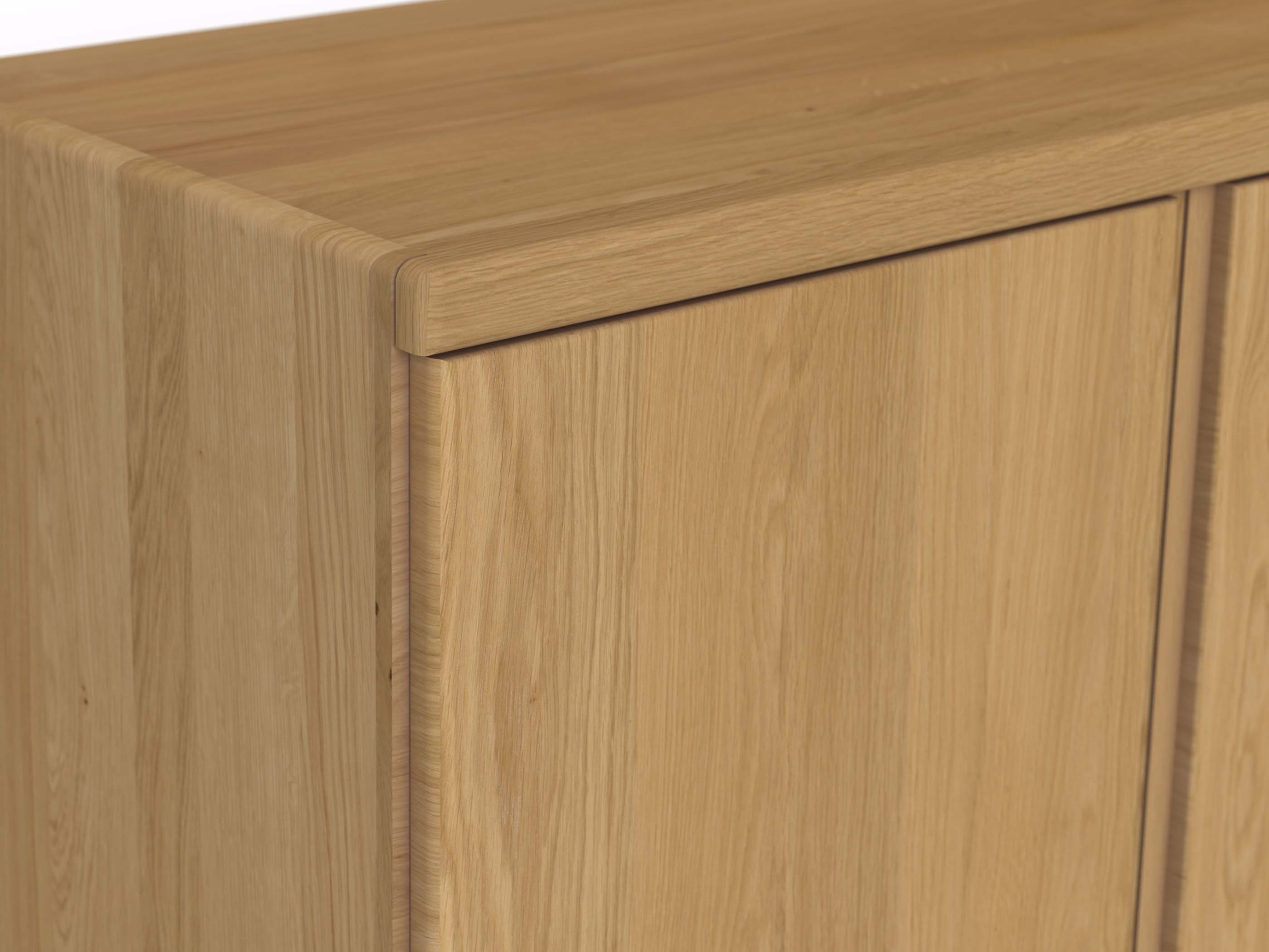Eichenschrank Hell „Valentin“ Detail
