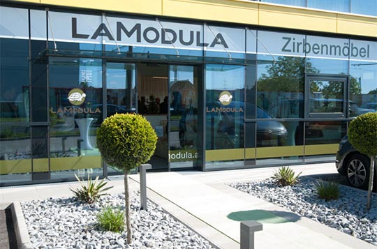 LaModula seit 2. Mai auch in Linz vertreten