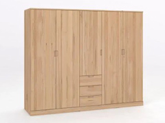 Kleiderschrank Buche massiv