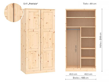 Zirbenschrank Enzian  von LaModula