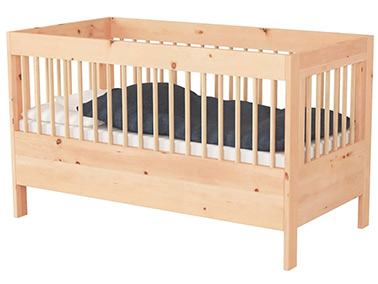 Gitterbett aus Zirbe "Paula"