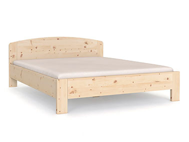 Zirbenbett "Kerstin" 100 cm breit