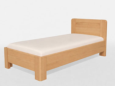 Einzelbett "Niklas" Buche