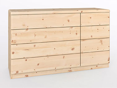 Zirbenkommode "Nora" 150 cm