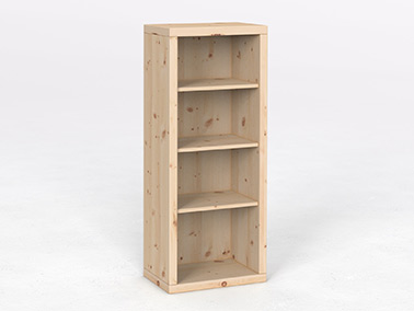 Zirbenregal 120 cm hoch