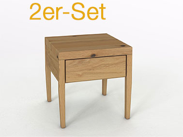 Nachttisch 2er Set "Sophia"