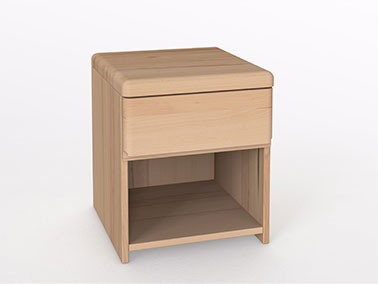 Nachtkästchen "Tom" Buche